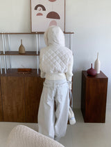Steel Frame Metal Stud Balloon Fit Wide Long Pants (2 colors)