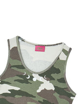 P.O.M BACK POINT SLEEVELESS (CAMO)