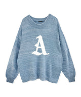 UNISEX ショルダージップシャギーニット