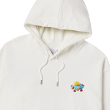 25SS CLAY ALIEN HOODIE IVORY