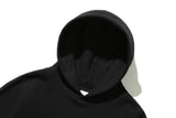 Flag My Way Crop Hoodie (Black)