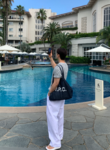 Cool Pin Tuck Linen Wide Pants