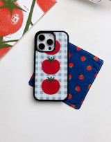 [MADE]トマトソーダ ブラック エポキシ iPhoneケース