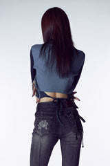 MULTICOLOR KNIT SHIRT # MONO