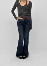 [MADE] ルティルローウエストブーツカットデニムパンツ