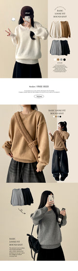 Bor dotom Round Knit