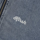 DENIM QUILTING JACKET [BLUE]