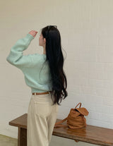 [BELLIDE MADE] Heartbeat, Basic Round Knitwear
