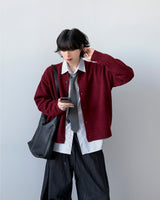 Deo ストライプクロップシャツ