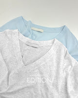 [MADE] Tots V loose fit T-shirt