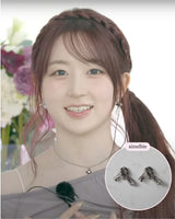 [Aespa Giselle, NMIXX Haewon Piercing] Vintage Knot Piercing - Silver