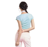 LACE BANDING SWEATPANTS [PINK]