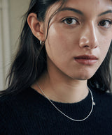 [925 silver] Deux.silver.209 / エペバンピアス (シルバー)