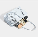 Star Print Soft Quilted Toast Bag - Premium Mini Crossbody Bag