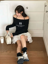 [MADE] ナード,シースルー レタリング Tシャツ