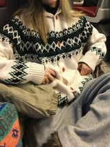 Santa Nordic Knit Hoodie (4c)