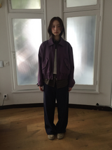 Cinched Button Blouson (2coolor)