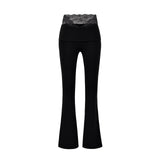 Silvie Foldover Bootcut Pants