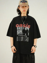 RU コットンオーバーフィット Oasis 1/2 T