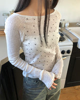 ドイドットラグランTシャツ