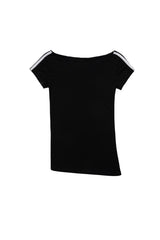 YEEL RACING ASYMMETRIC T-SHIRT BLACK