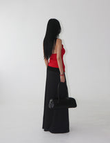 rose cosage halter neck knitwear