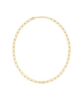 26SS★ [Premium Plating] H Edition AB Round Tag Chain Necklace