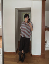 Riddle Stitch Bermuda Denim Pants