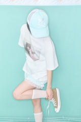KIRI SKULL TRUCKER CAP (MINT)