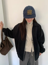 カンパポハイネックラップニットカーディガン
