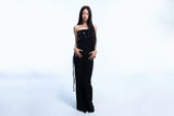 Eyelet 2 - Way Wrap Skirt - Black