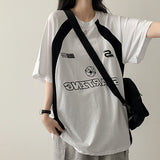 Pobe Barcity color matching overfit short sleeve