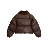 PLUSH FUR COLLAR JUMPER