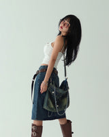 ポケットアンドスナップキャップウィズビルトインストラップスリーブレス