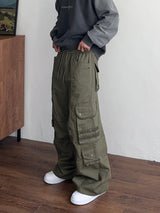 Track Utility Cargo Pants (3color) (No.999)