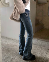 Side pocket boots cut pants
