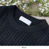 Giyo summer bookle round knitwear