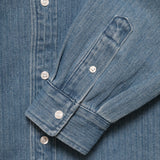 OVERSIZED PARAGRAPH DENIM SHIRT