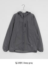 [unisex] オート軽量フードウインドブレーカージャケット
