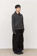 Moore Side Knitted Zip Up