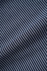 Marvin Crop Stripe Short Sleeve T-Shirt 3C