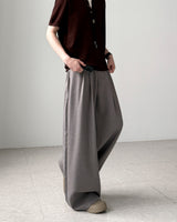 Maple Linen Wide Slacks