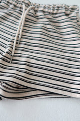 ストライプバンディングナッピングショーツ
