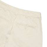 24FW BIO WASHING SEMI WIDE PIN TUCK CHINO PANTS BEIGE