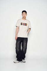 25SS アーカイブロゴショートスリーブTシャツ エッセンシャルベージュ