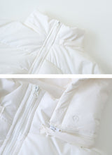 #Winter 2WAY Fur Hood Crop Padding (3color)