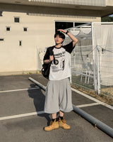 Bant Heavy Sweat Four-Tuck Bermuda Pants