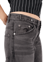 Regular Balloon Denim - Aged Black
