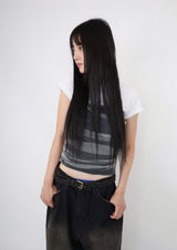(UNISEX)トーントワイライトブラックデニム