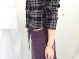 Slim Base String Long Skirt